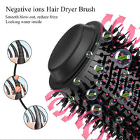 One Step Hot Air Brush 4 in 1 Hair Dryer, Straightener, Curler & Volumizer thumbnail