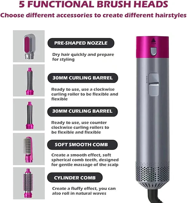 5 in 1 Hair Styler