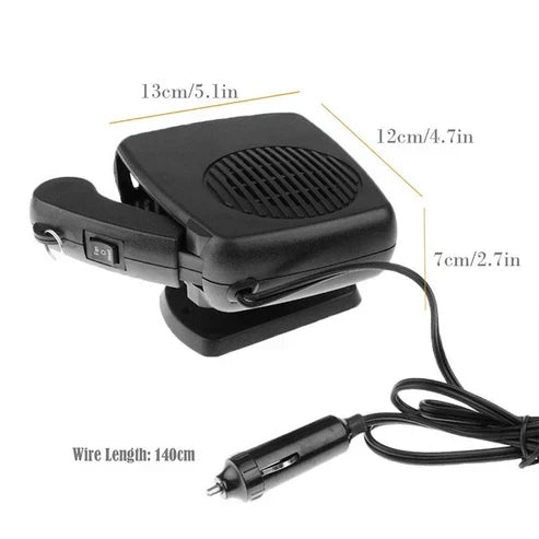 Sogo Car Heater 12V - Car Heater Portable with Anti fog